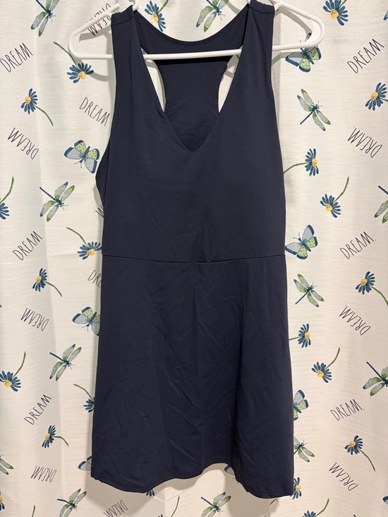 Fabletics Dresses & Skirts - Fabletics Navy Sleeveless V‑Neck Mini Dress